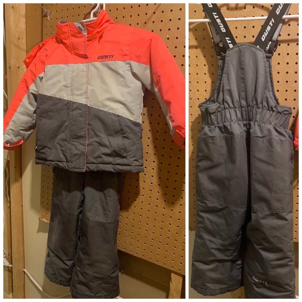GUSTI SNOW SUIT size 4 child